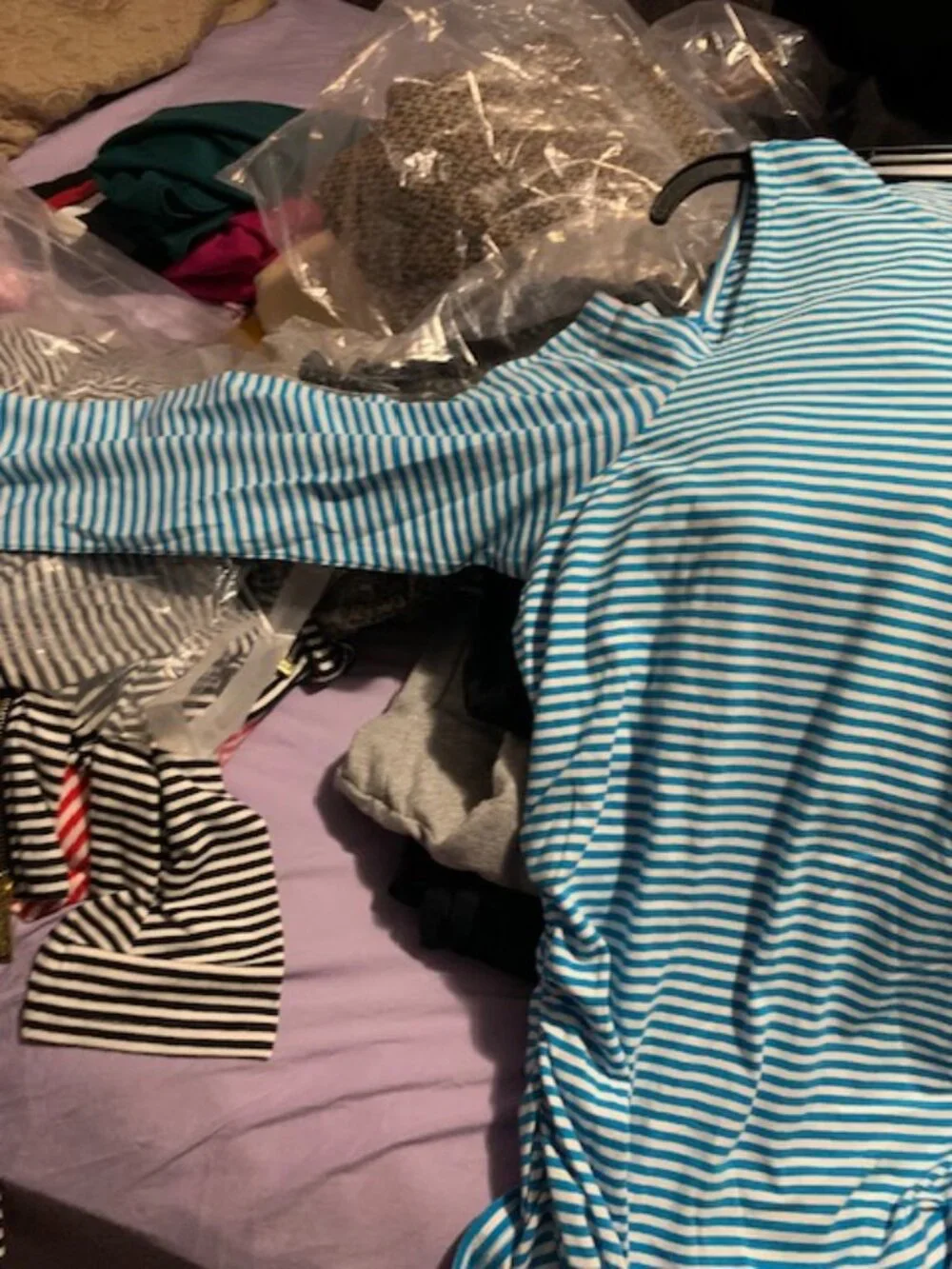 NWT Michael Kors striped top